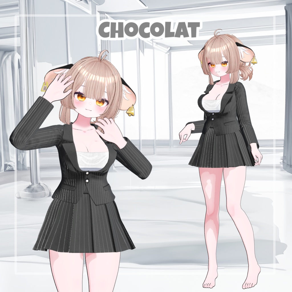 【8アバター対応】 Overay Office 【VRChat想定】