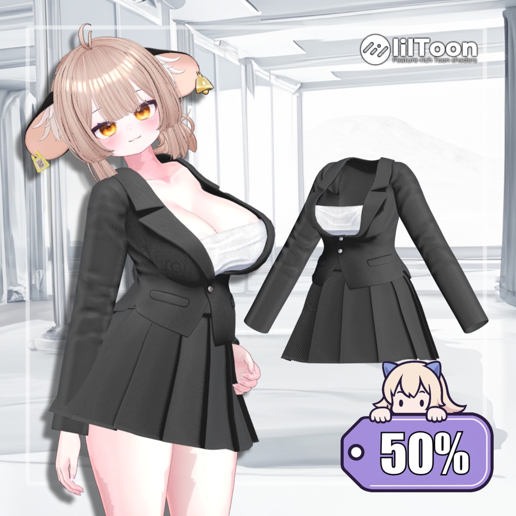 【50%】 【8アバター対応】 Overay Office 【VRChat想定】