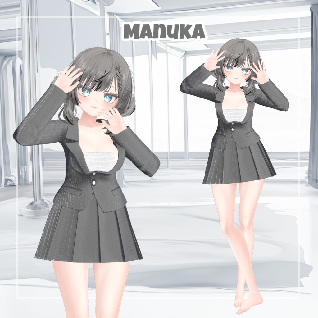 【8アバター対応】 Overay Office 【VRChat想定】