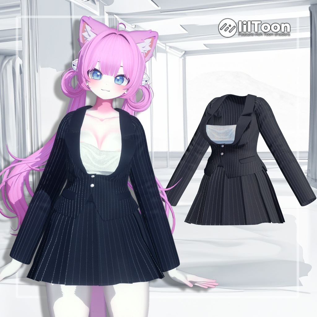 【8アバター対応】 Overay Office 【VRChat想定】