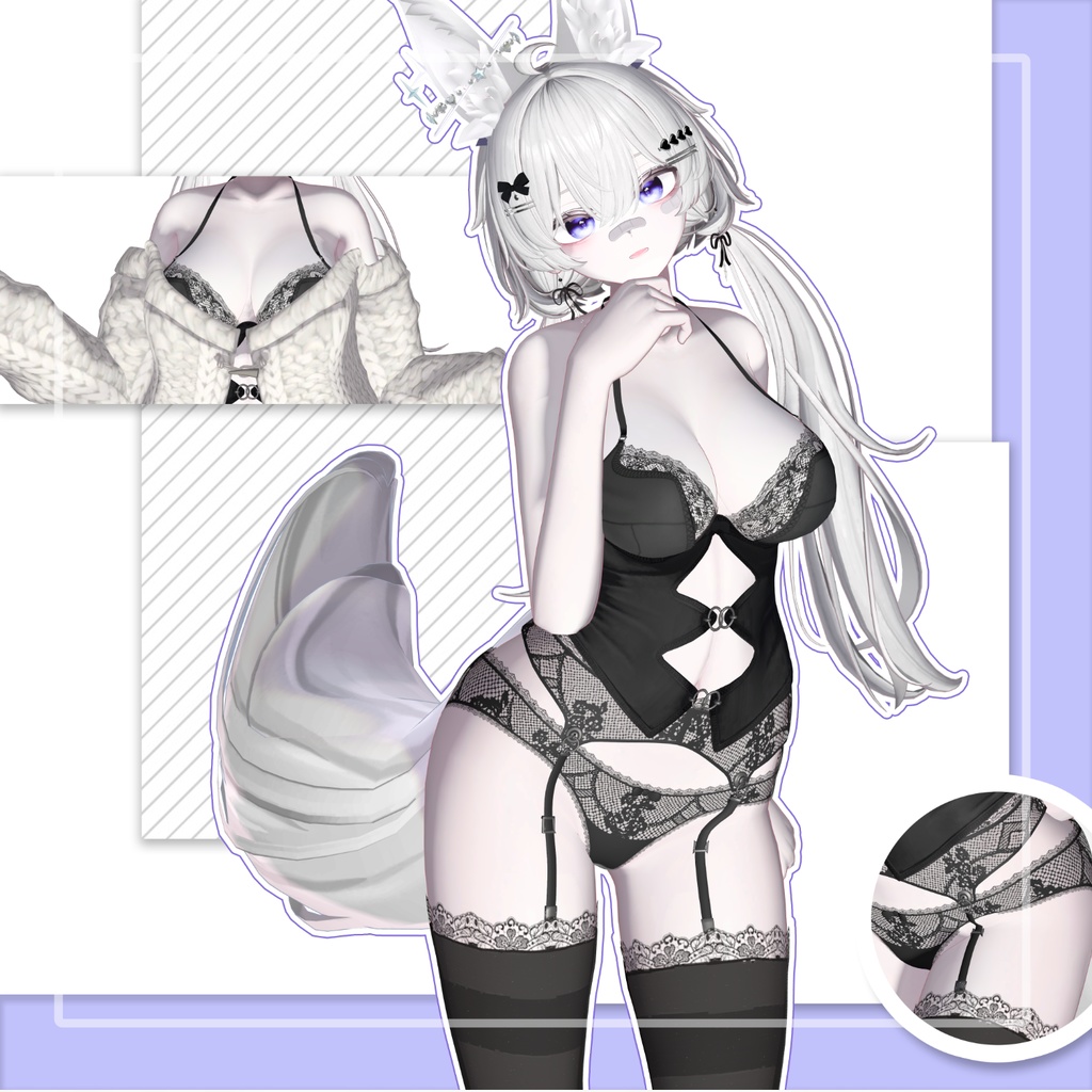【70%】 【PB】 Lingerie 【9アバター対応】