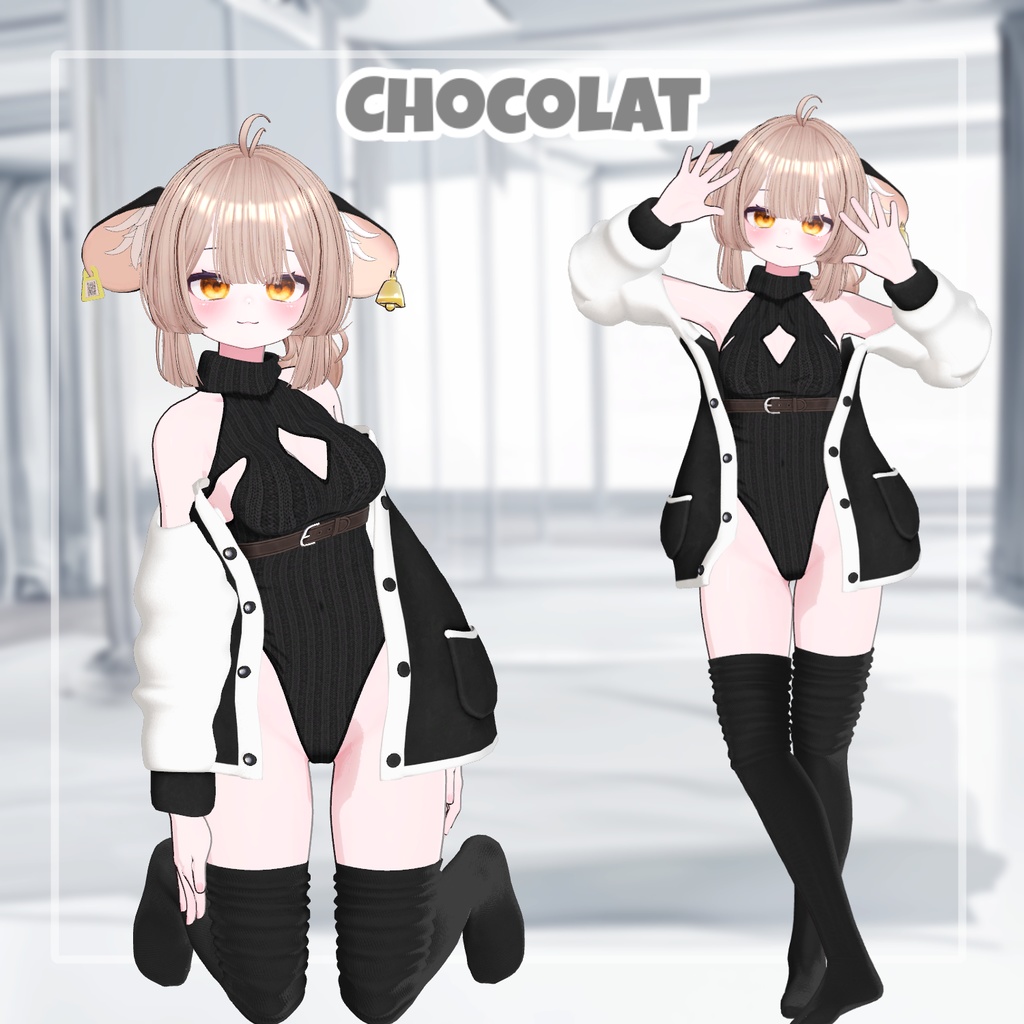 Knit Leotard【 8アバター対応】