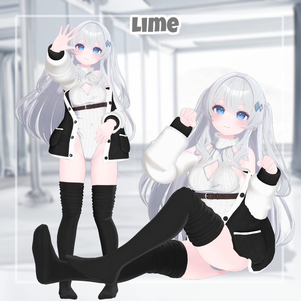 Knit Leotard【 8アバター対応】