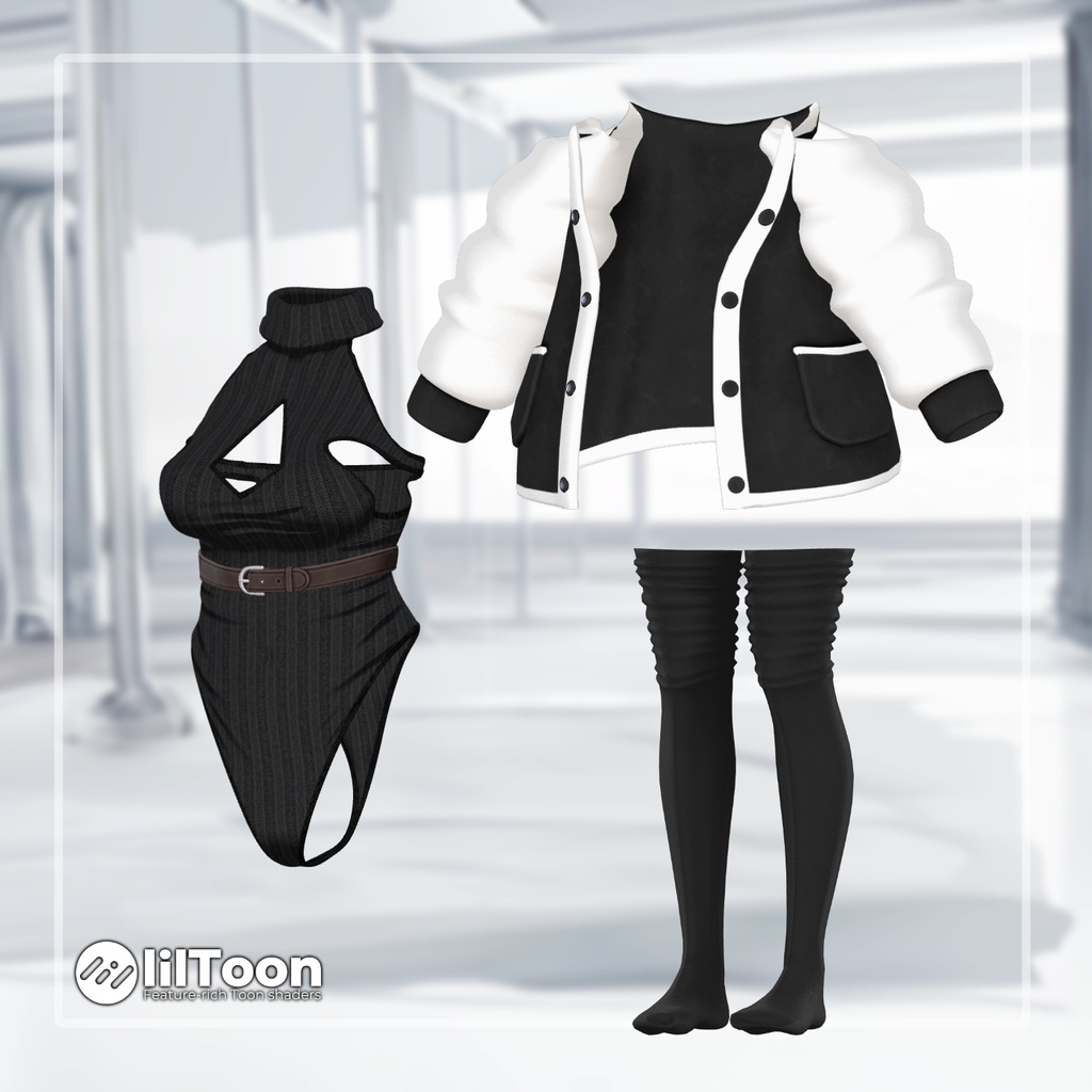 Knit Leotard【 8アバター対応】