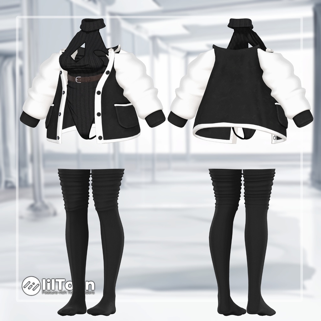 Knit Leotard【 8アバター対応】