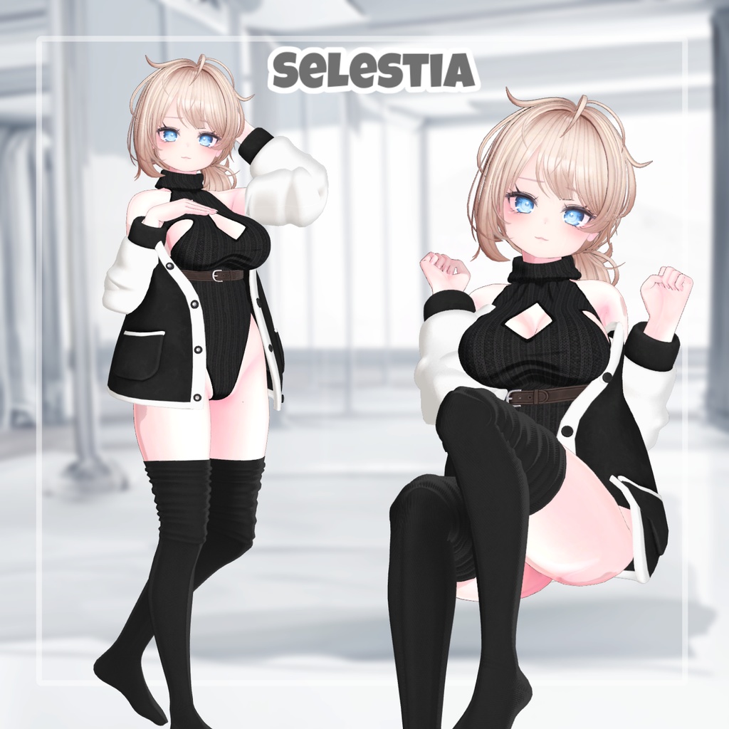 Knit Leotard【 8アバター対応】