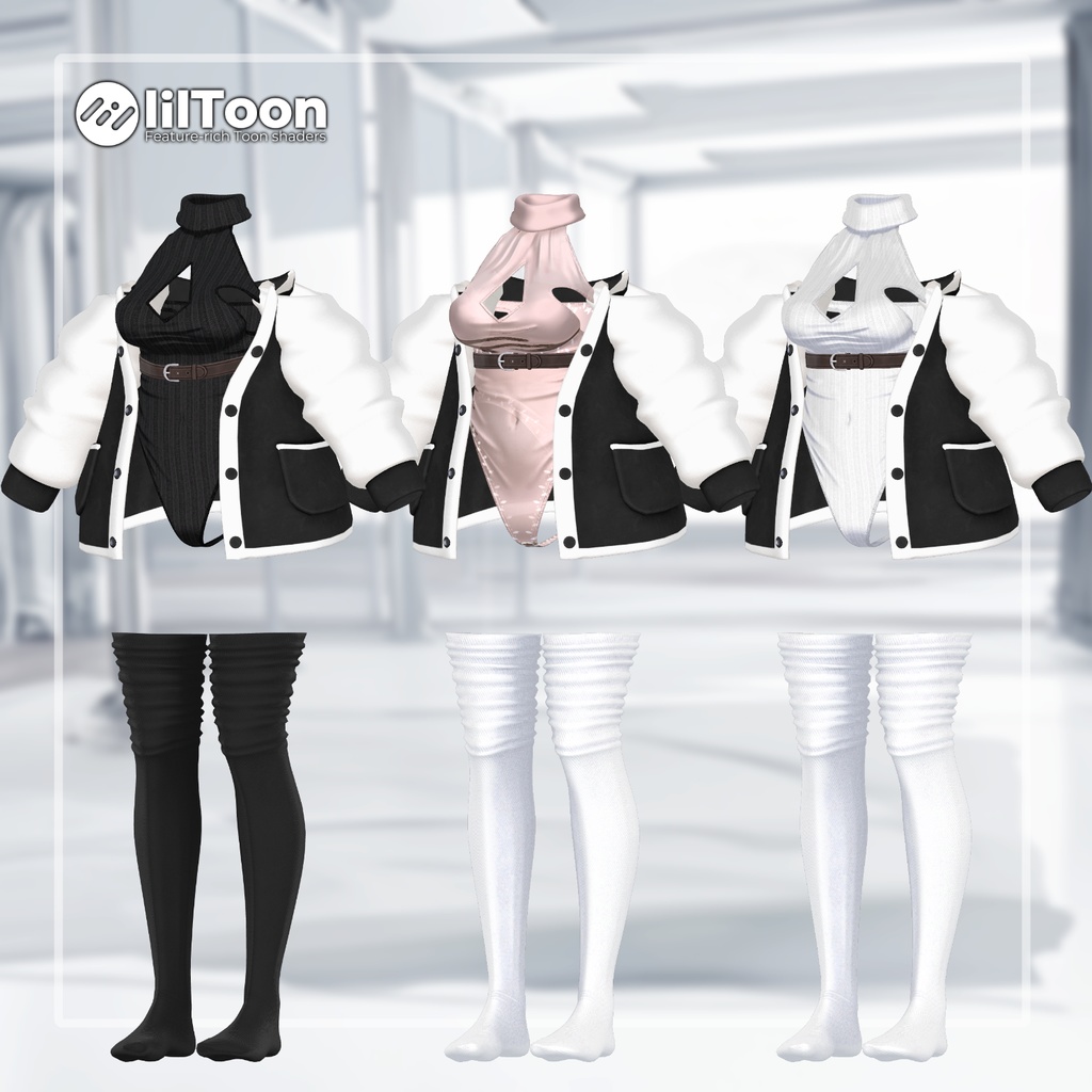 Knit Leotard【 8アバター対応】