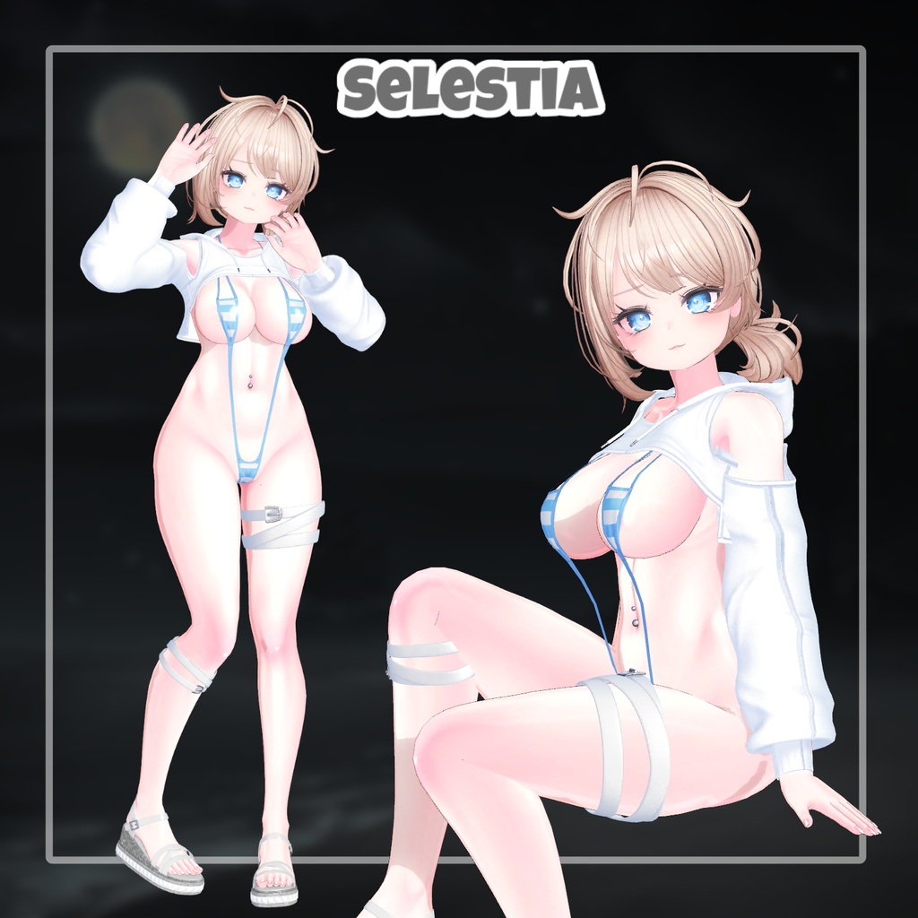 【ルミナあり】Sling Shot Bikini 【10アバター対応】