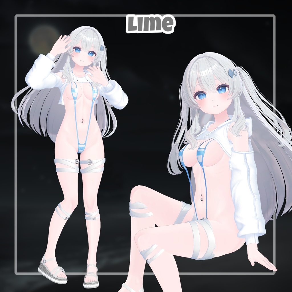 【ルミナあり】Sling Shot Bikini 【10アバター対応】