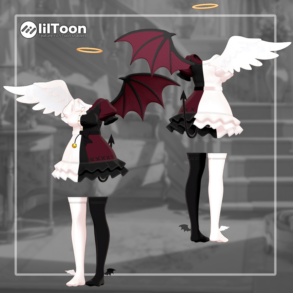 【PB】 Half Dress 【8アバター対応】