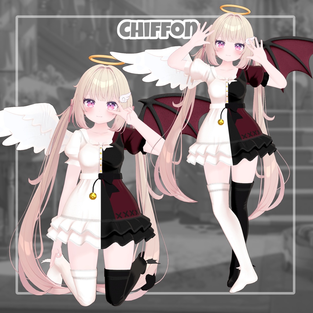 【PB】 Half Dress 【8アバター対応】