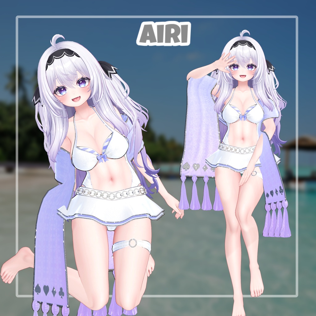 【PB】 Shawl Bikini 【8アバター対応】