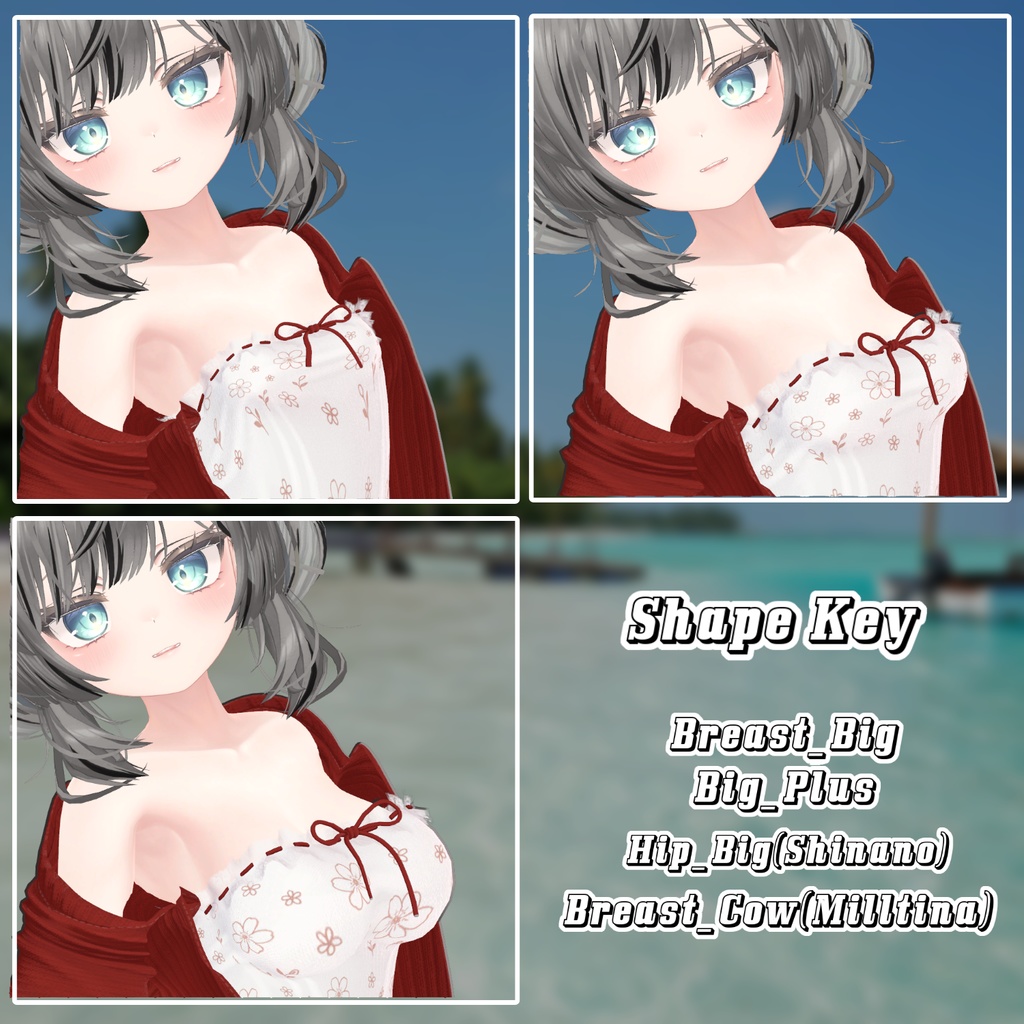 【50%】 【PB】 Flopiece 【8アバター対応】