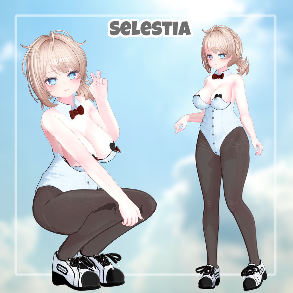 【70%】 【Animation】 Shirts Bunny 【8アバター対応】