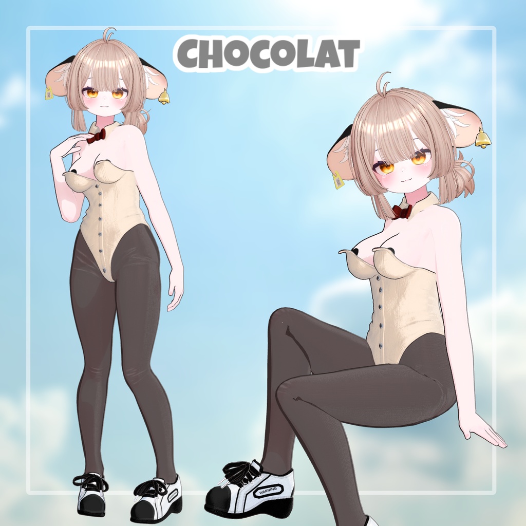 【70%】 【Animation】 Shirts Bunny 【8アバター対応】