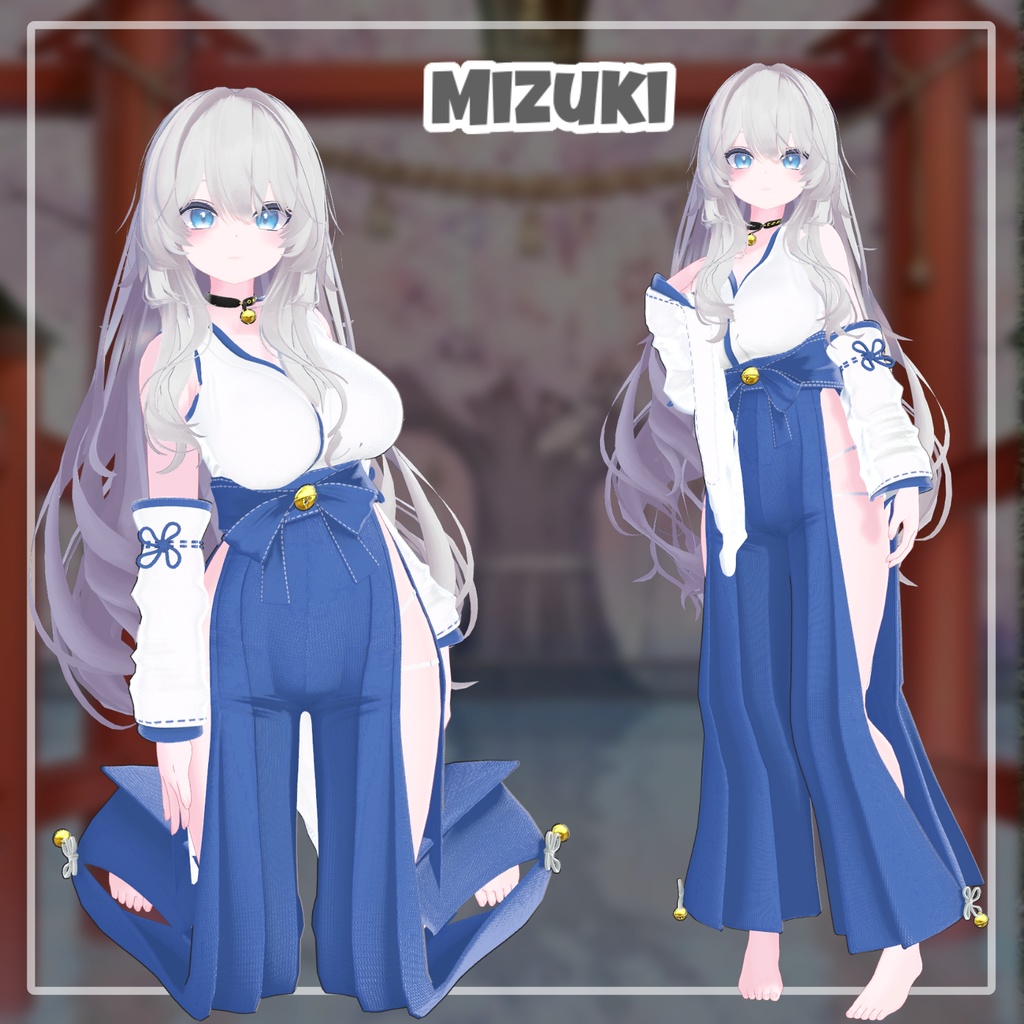 【PB】 巫女のココロ - 静かなる祈りの装い 【12アバター対応】