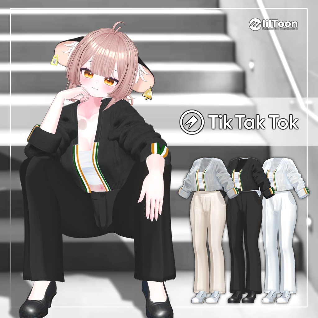 【50% Sale】 Tik Tak Tok【12アバター対応】 
