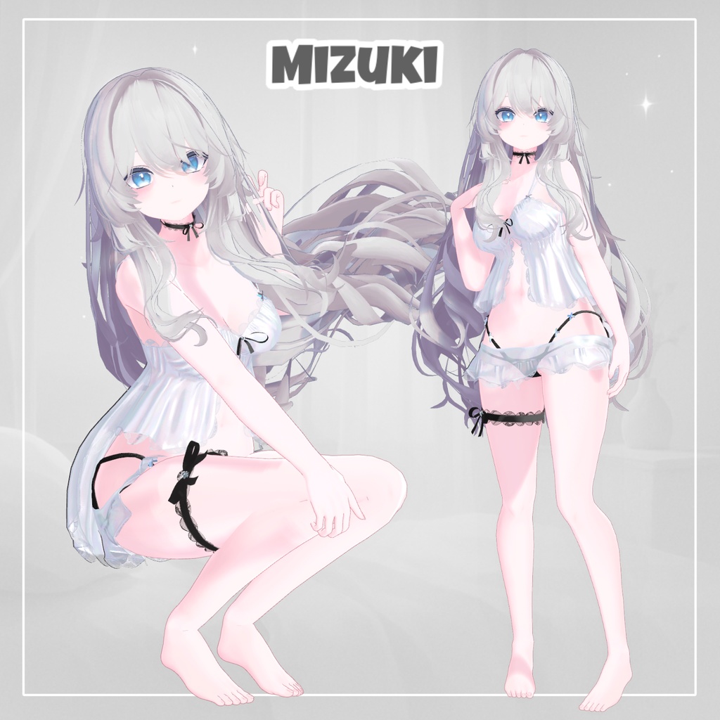 【14アバター対応】 Karui Yume 【VRChat想定】