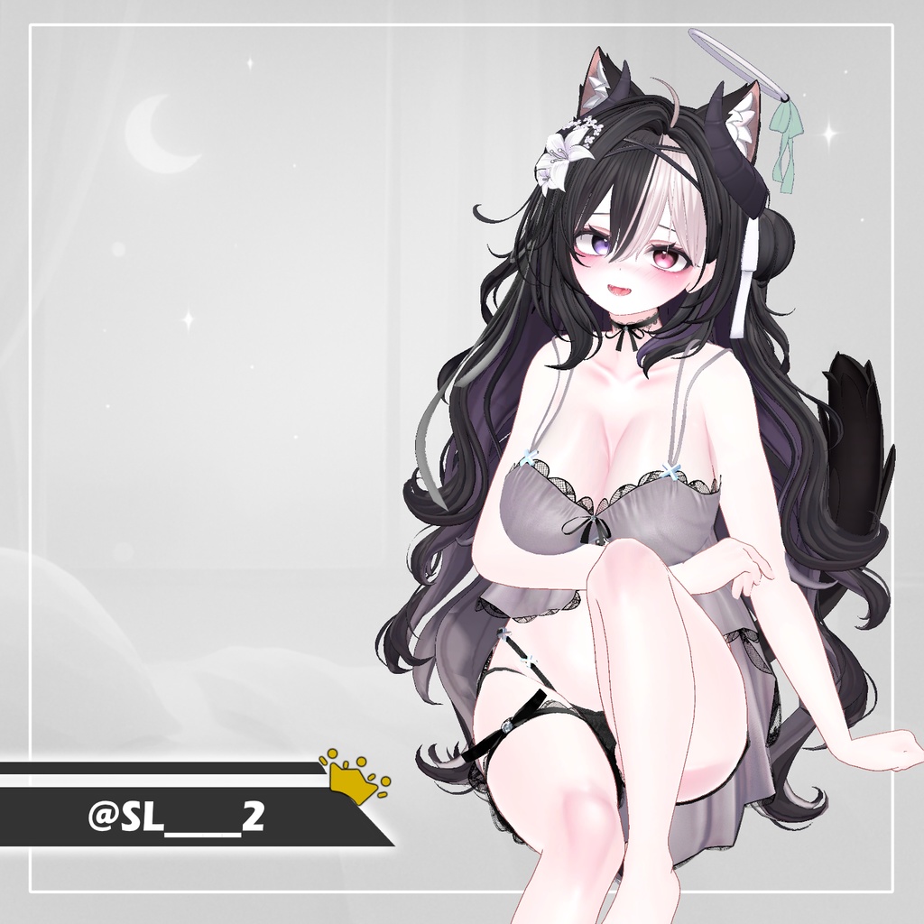 【14アバター対応】 Karui Yume 【VRChat想定】