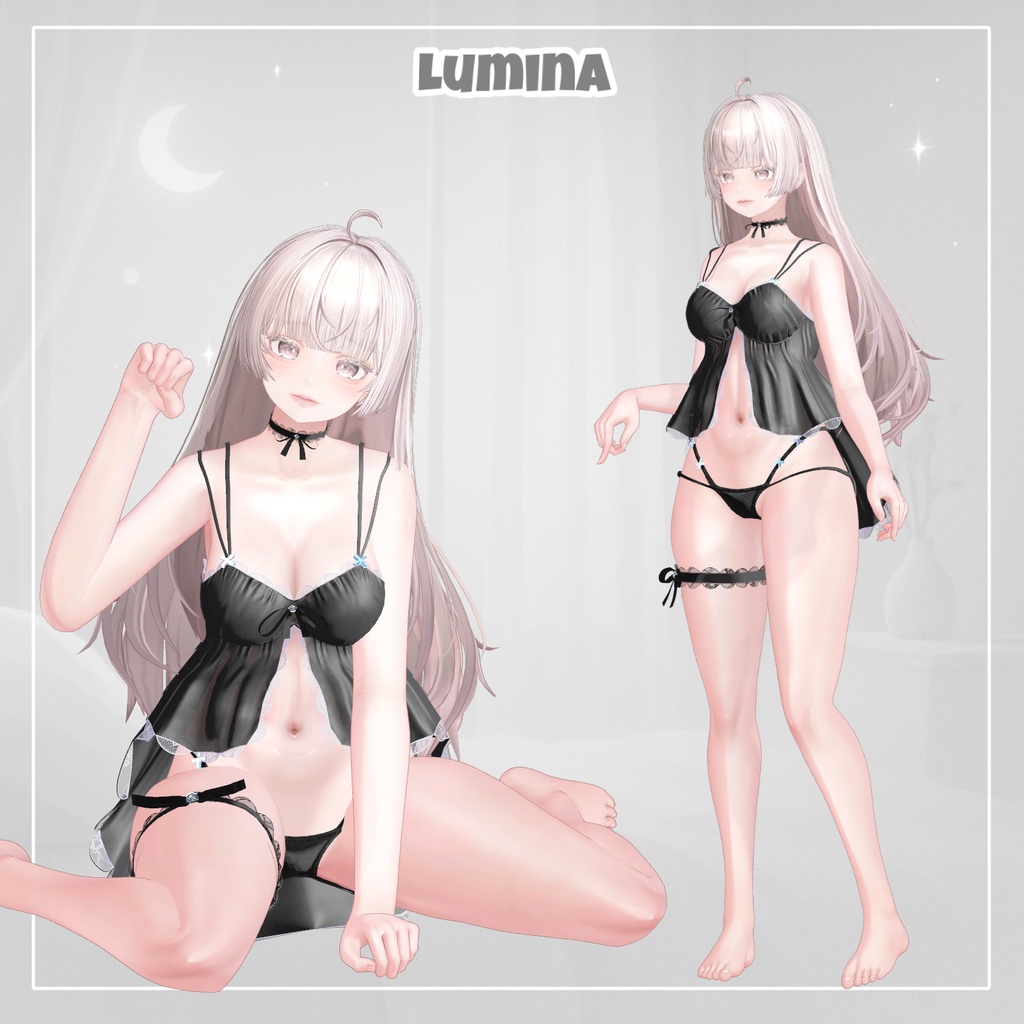 【14アバター対応】 Karui Yume 【VRChat想定】