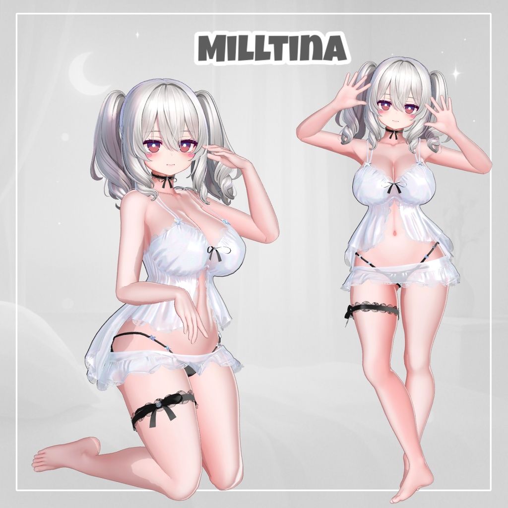 【14アバター対応】 Karui Yume 【VRChat想定】