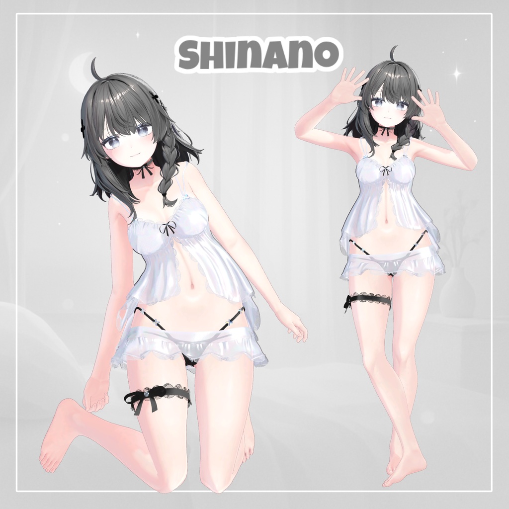 【14アバター対応】 Karui Yume 【VRChat想定】