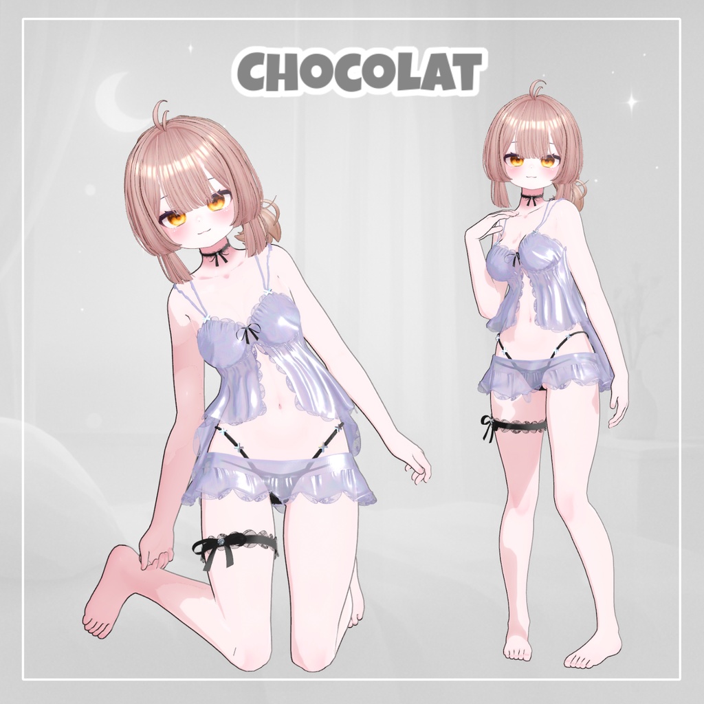 【14アバター対応】 Karui Yume 【VRChat想定】