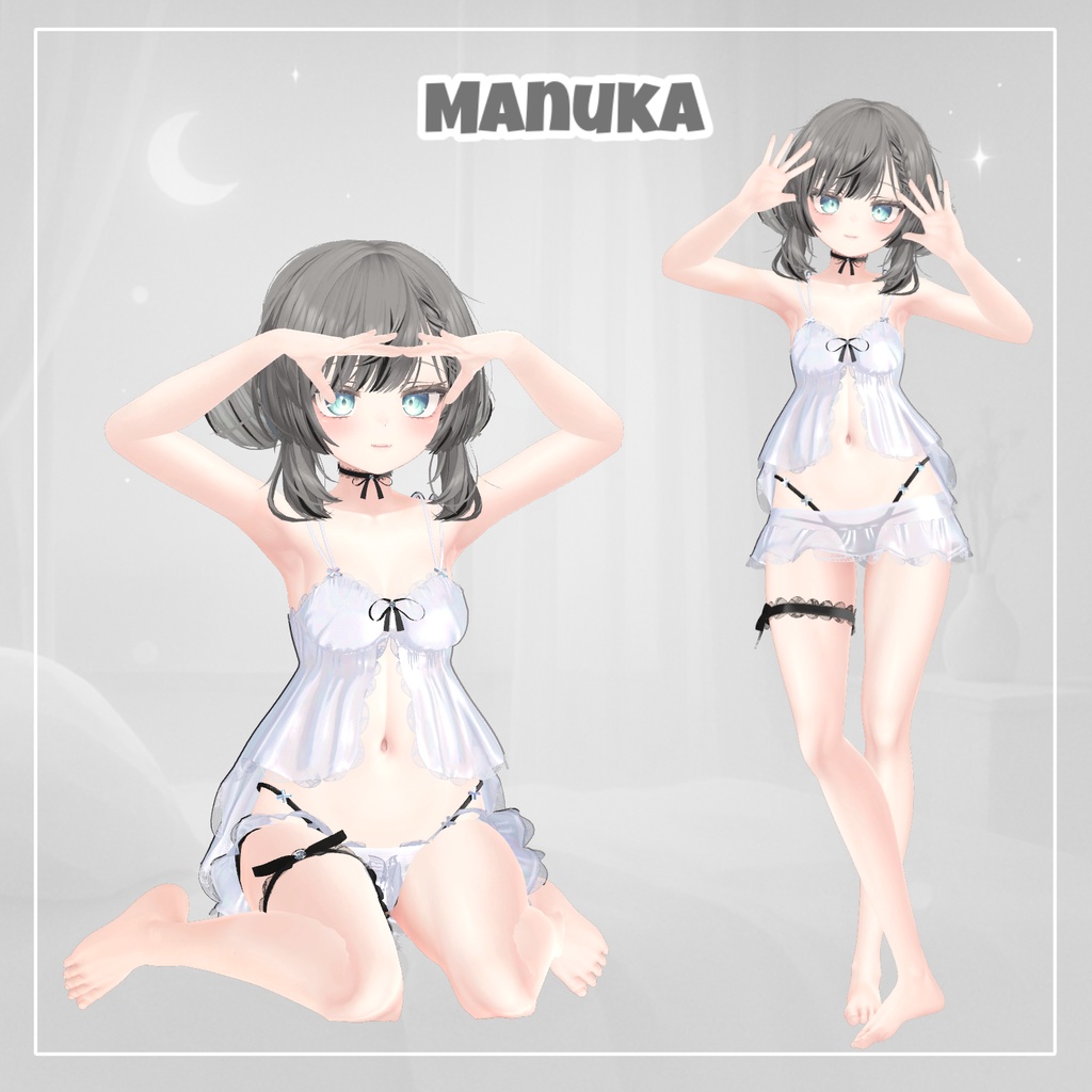 【14アバター対応】 Karui Yume 【VRChat想定】