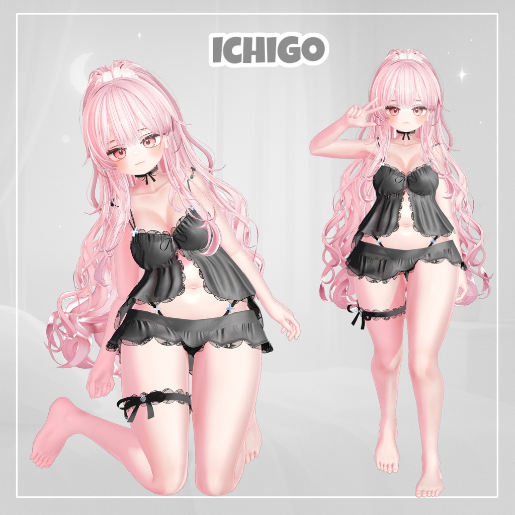 【14アバター対応】 Karui Yume 【VRChat想定】