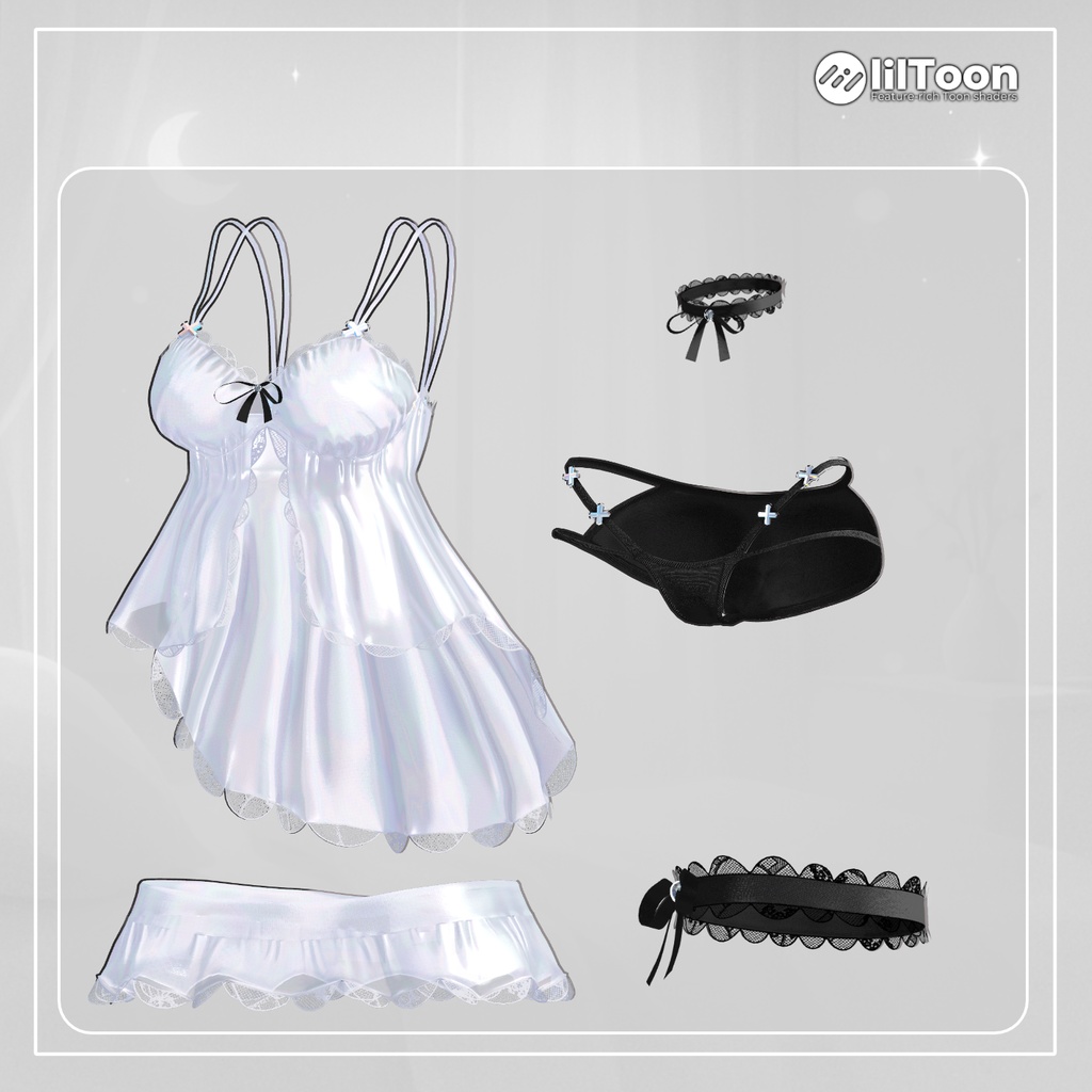 【14アバター対応】 Karui Yume 【VRChat想定】