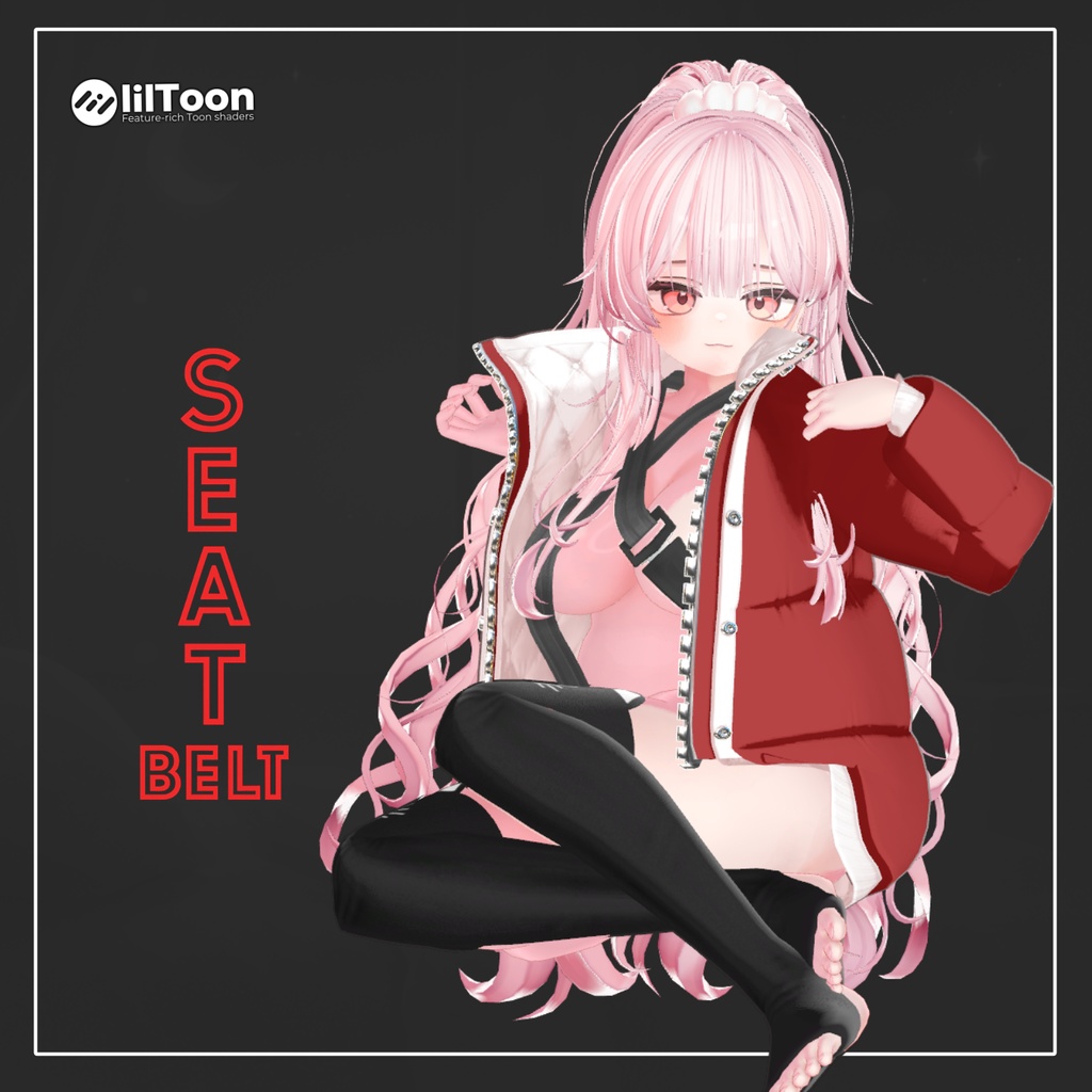 【30% Sale】【Animation & Sound】Seat Belt 【14アバター対応】