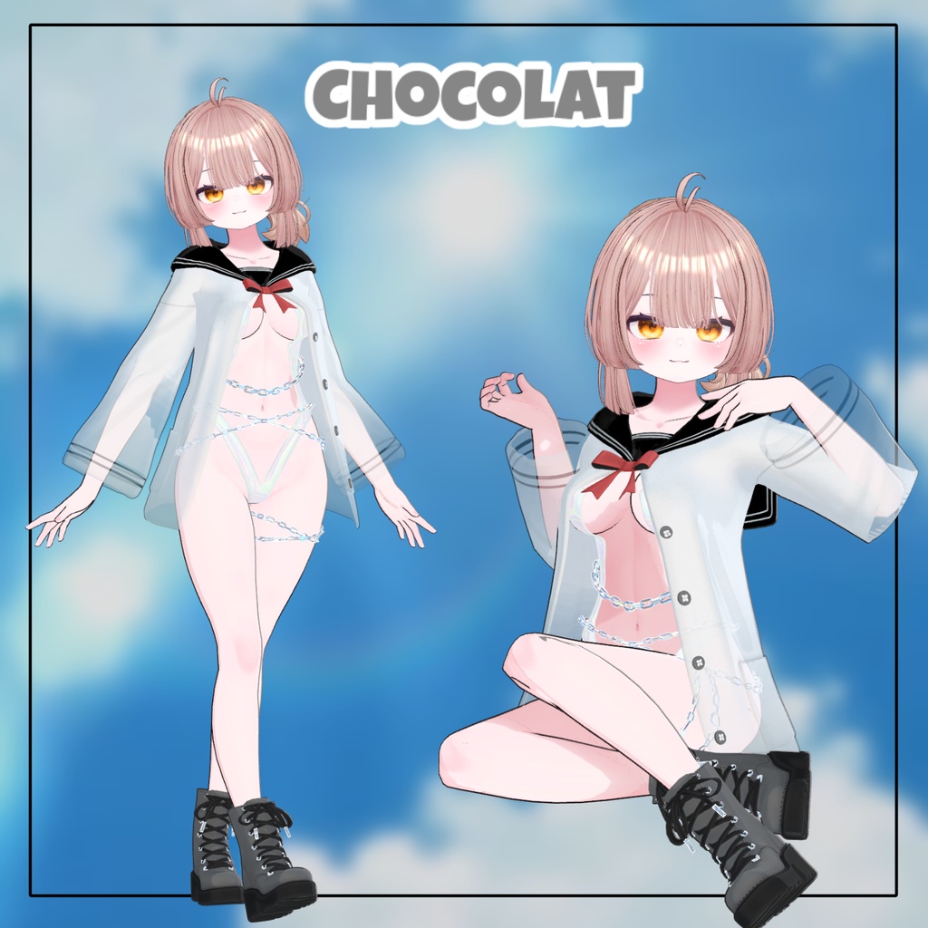 【14アバター対応】 セーラー チェイン