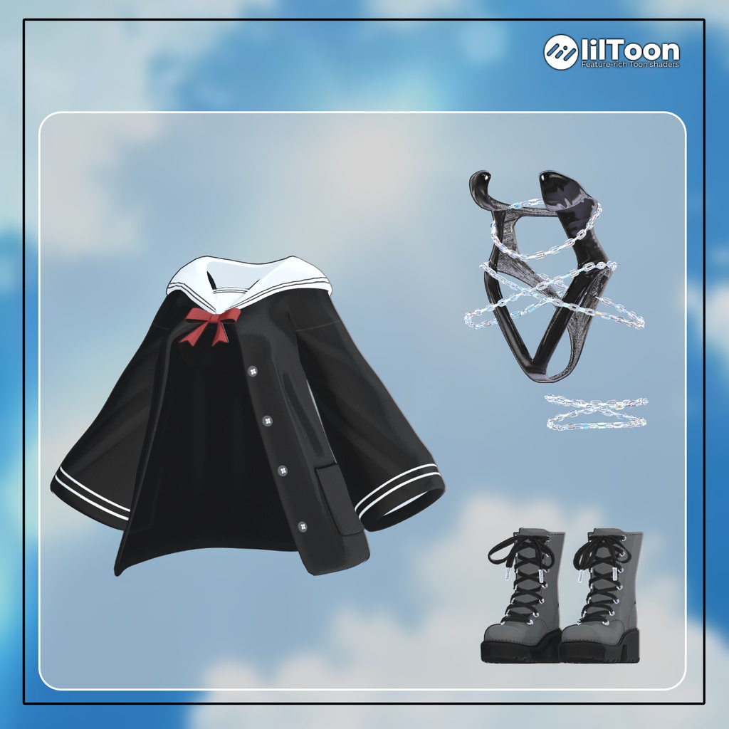 【14アバター対応】 セーラー チェイン