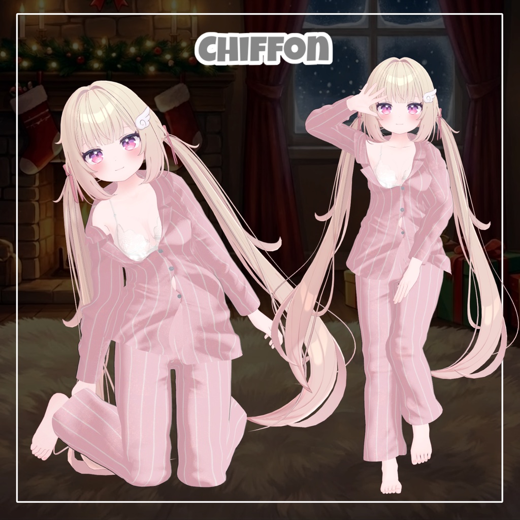 【14アバター対応】 Overay Pajama