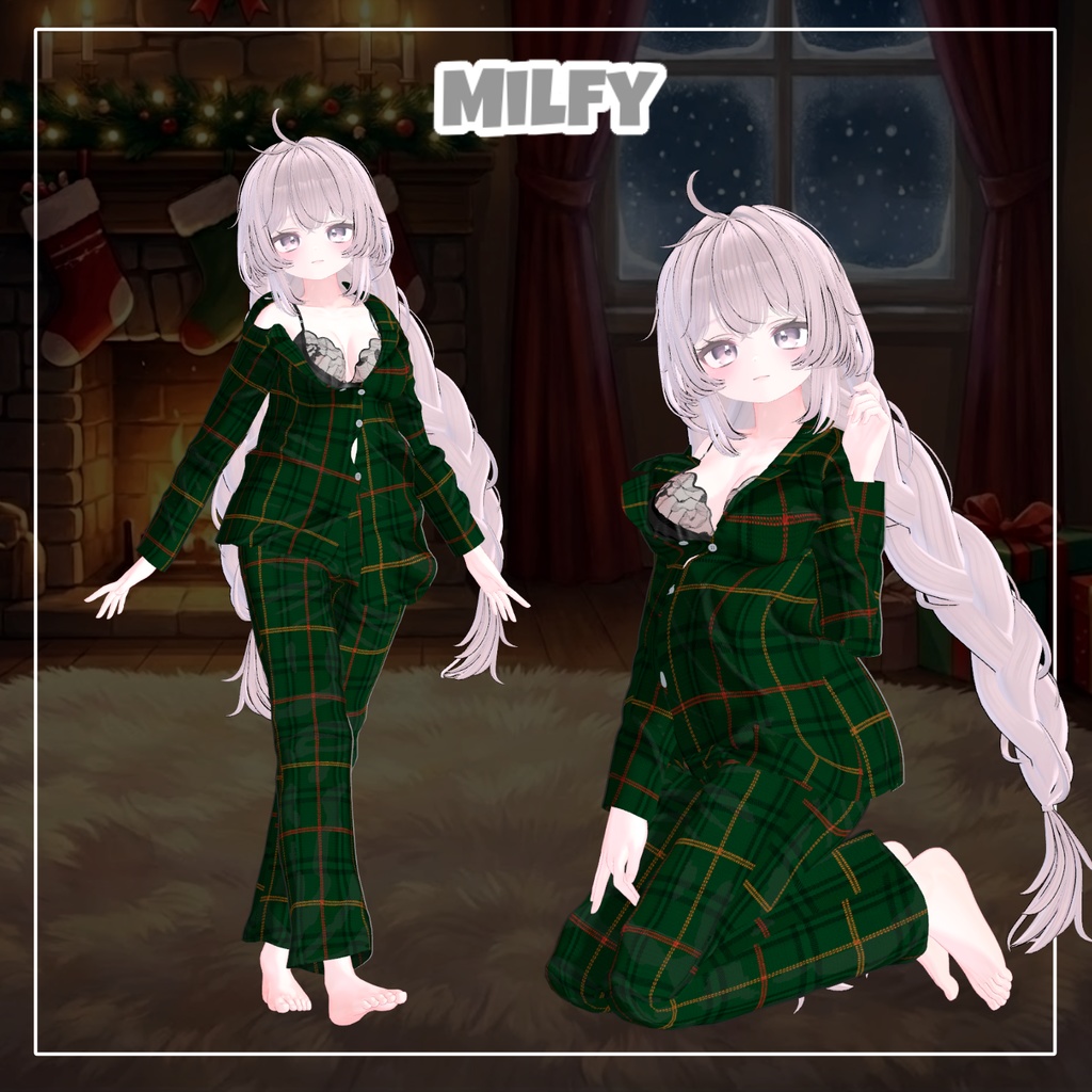 【14アバター対応】 Overay Pajama