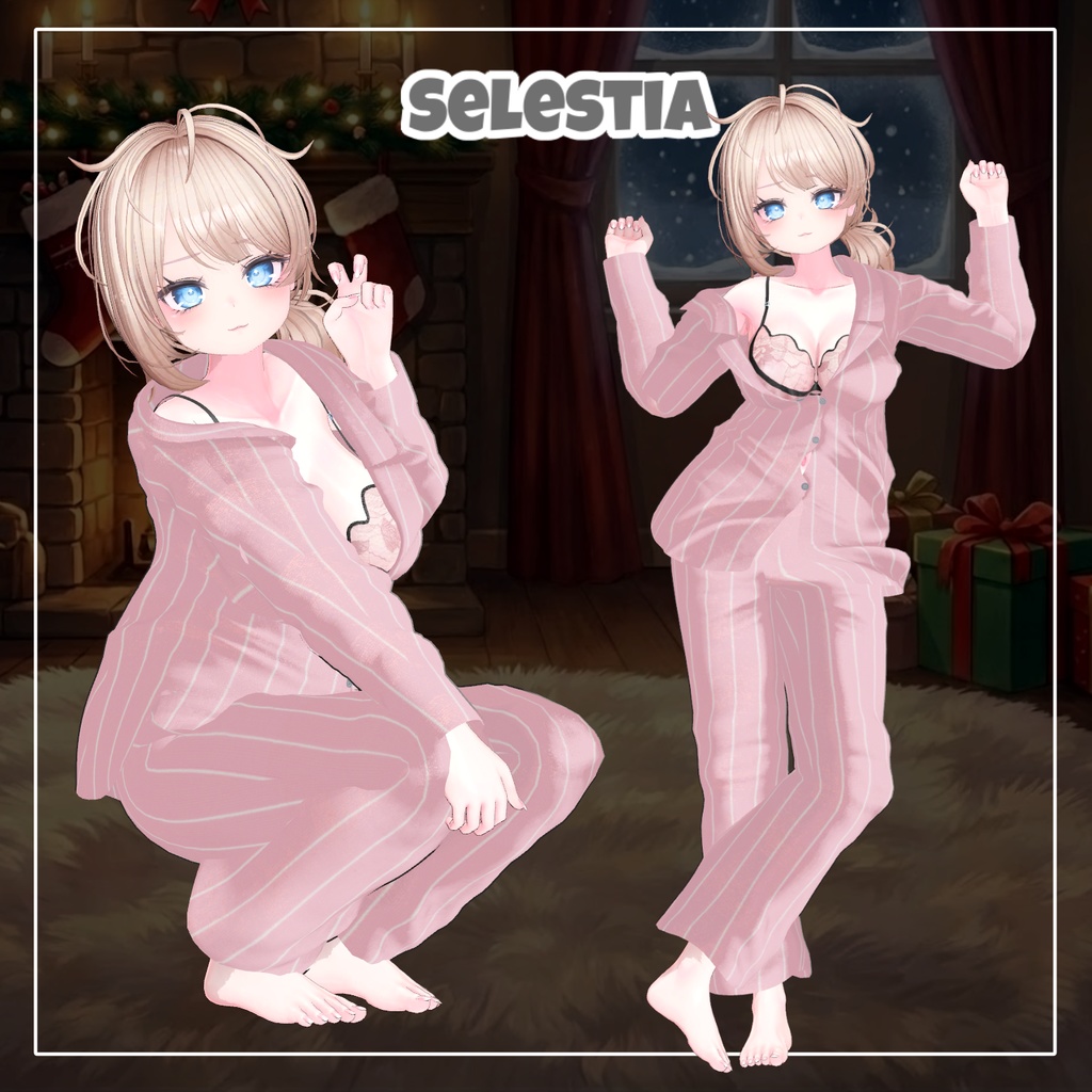 【14アバター対応】 Overay Pajama