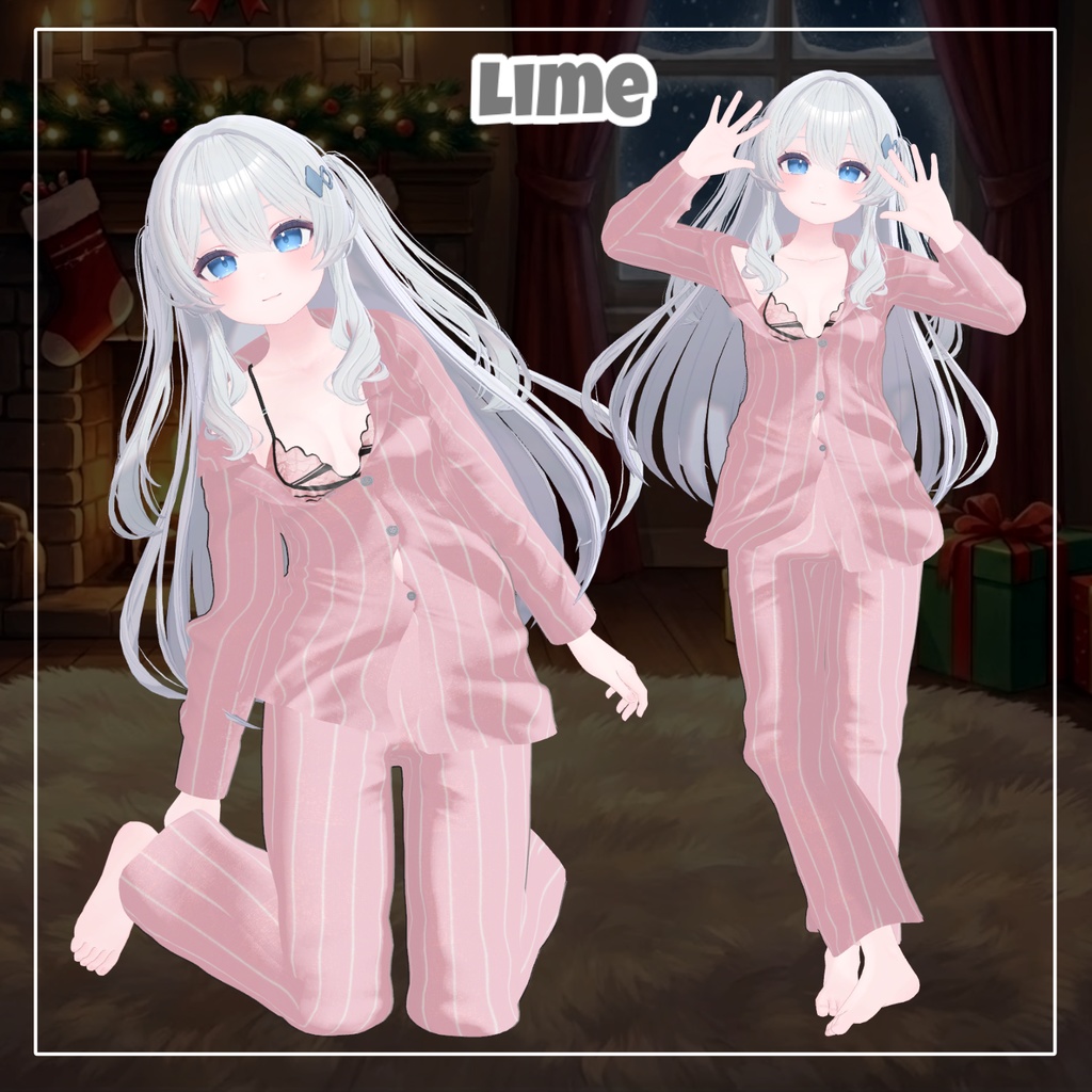 【14アバター対応】 Overay Pajama