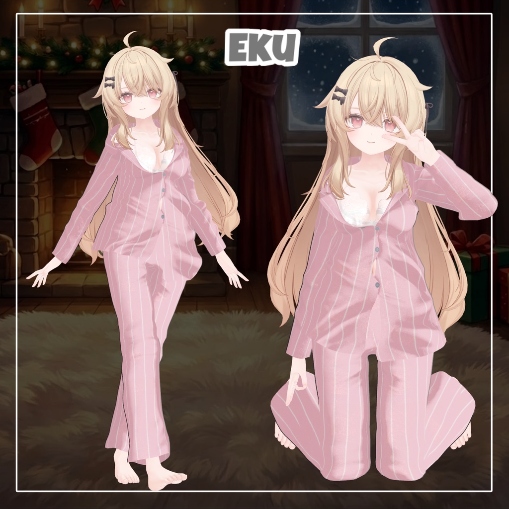 【14アバター対応】 Overay Pajama