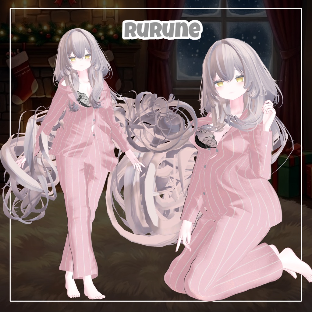 【14アバター対応】 Overay Pajama