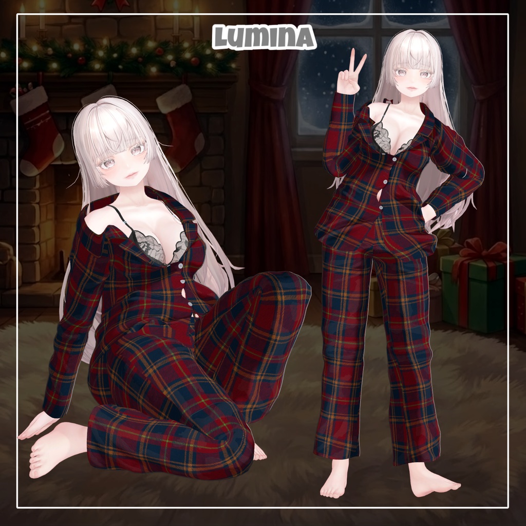 【14アバター対応】 Overay Pajama