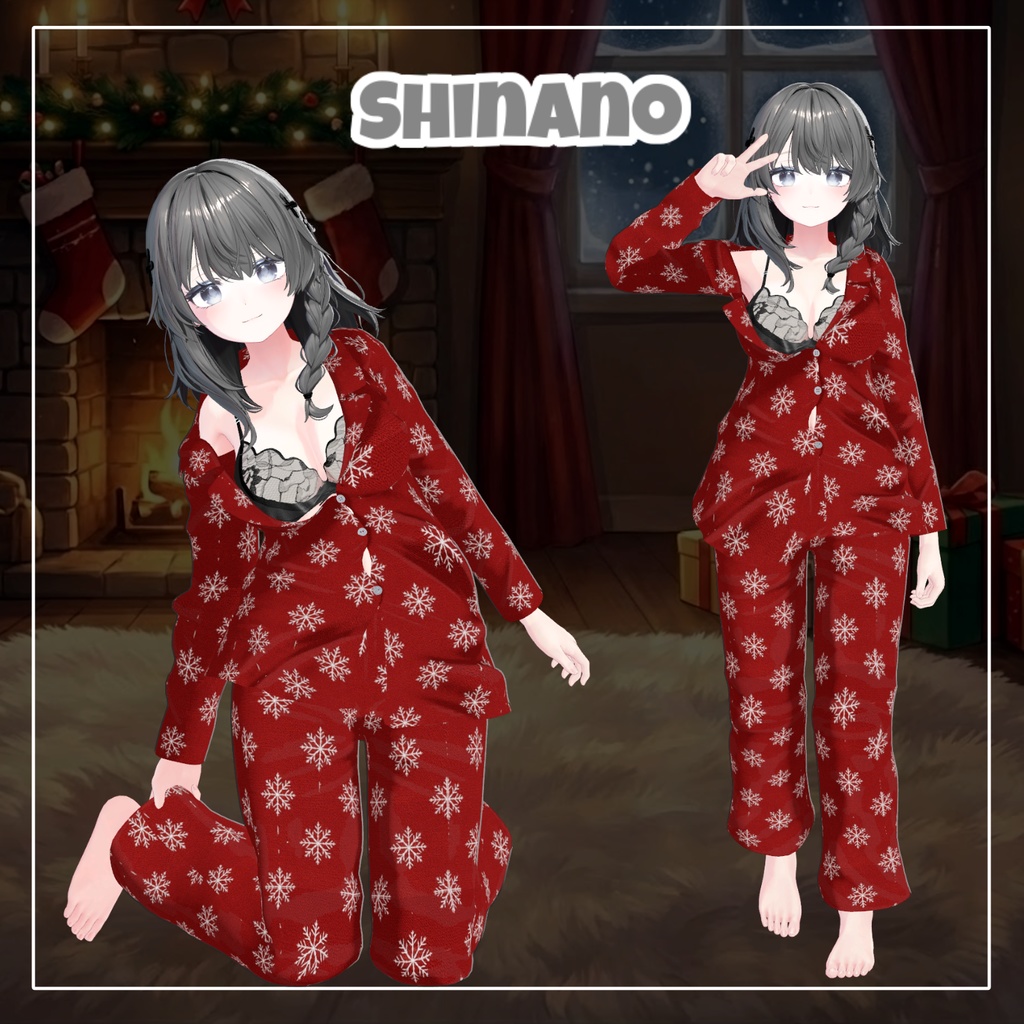 【14アバター対応】 Overay Pajama