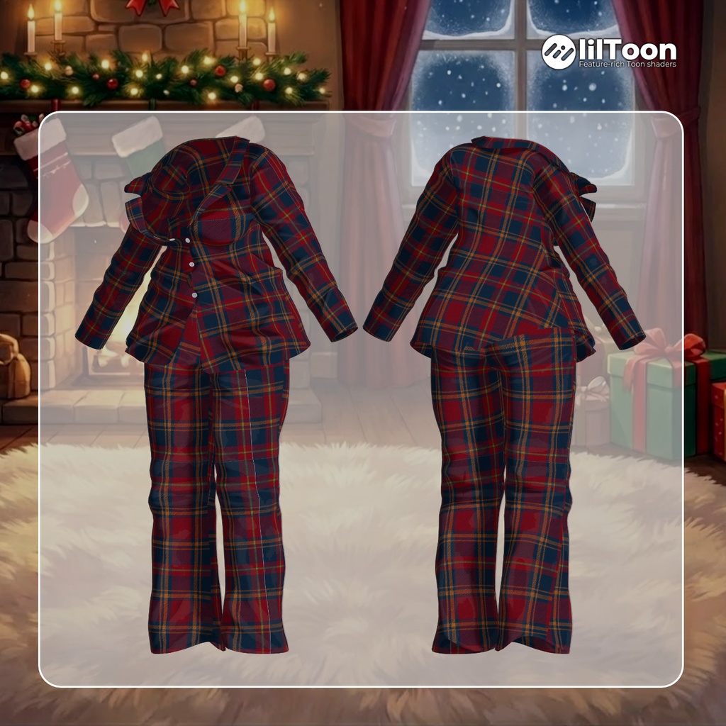 【14アバター対応】 Overay Pajama