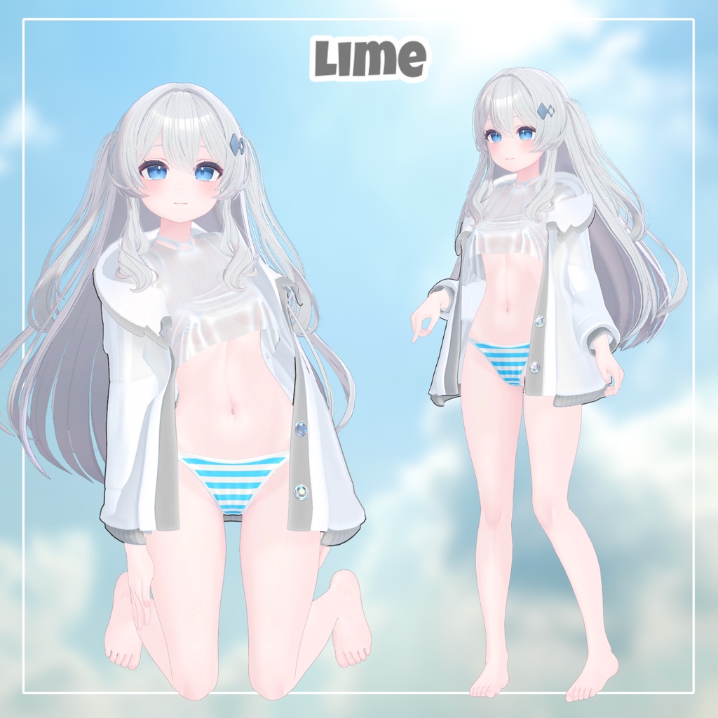 【15アバター対応】 Overay Bikini 4