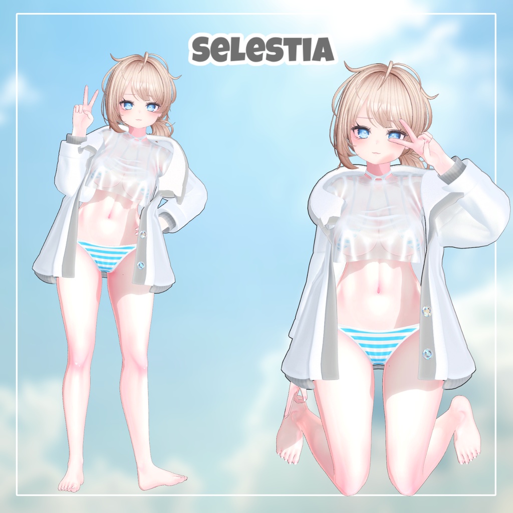 【15アバター対応】 Overay Bikini 4