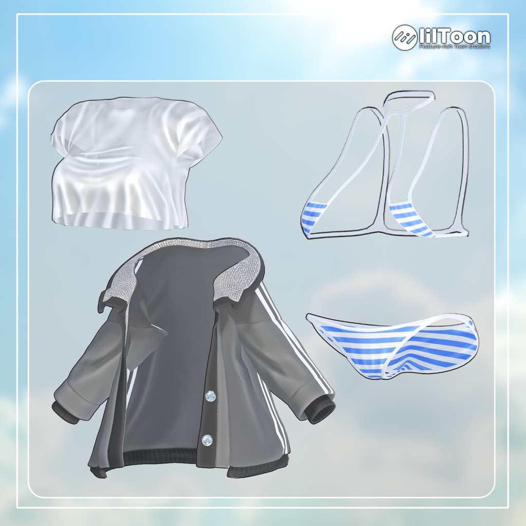 【15アバター対応】 Overay Bikini 4