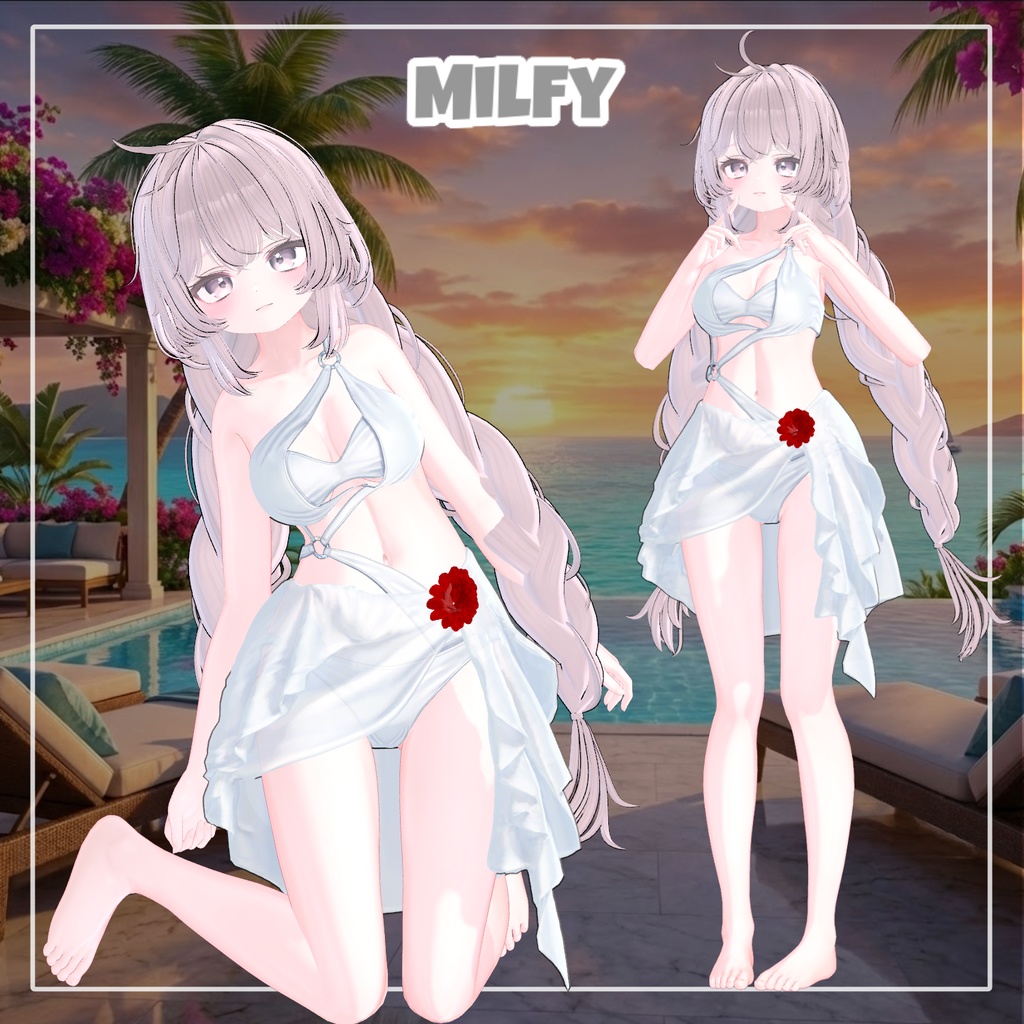 【75%OFF|期間限定】20,000フォロワー記念セール Overay Bikini 5 【17アバター対応】