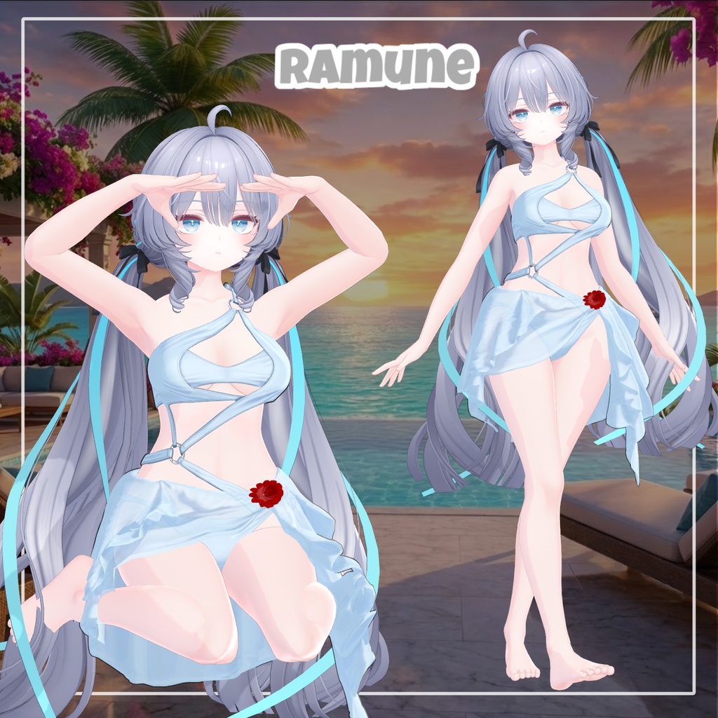 【75%OFF|期間限定】20,000フォロワー記念セール Overay Bikini 5 【17アバター対応】