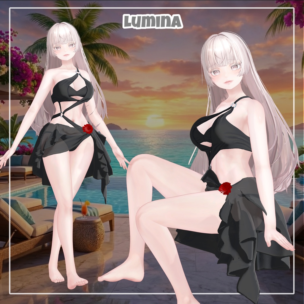 【75%OFF|期間限定】20,000フォロワー記念セール Overay Bikini 5 【17アバター対応】