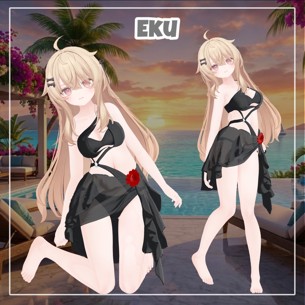 【75%OFF|期間限定】20,000フォロワー記念セール Overay Bikini 5 【17アバター対応】