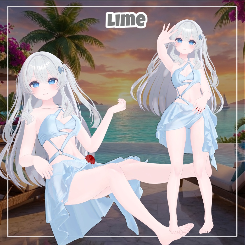 【75%OFF|期間限定】20,000フォロワー記念セール Overay Bikini 5 【17アバター対応】